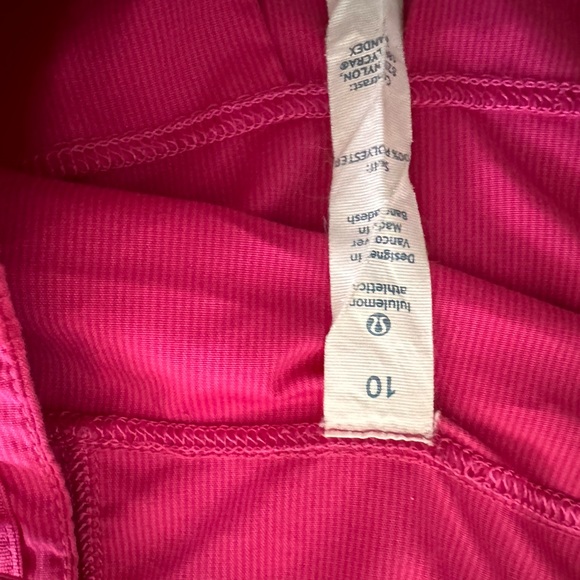 Pink Lululemon hooded zip - Picture 5 of 5
